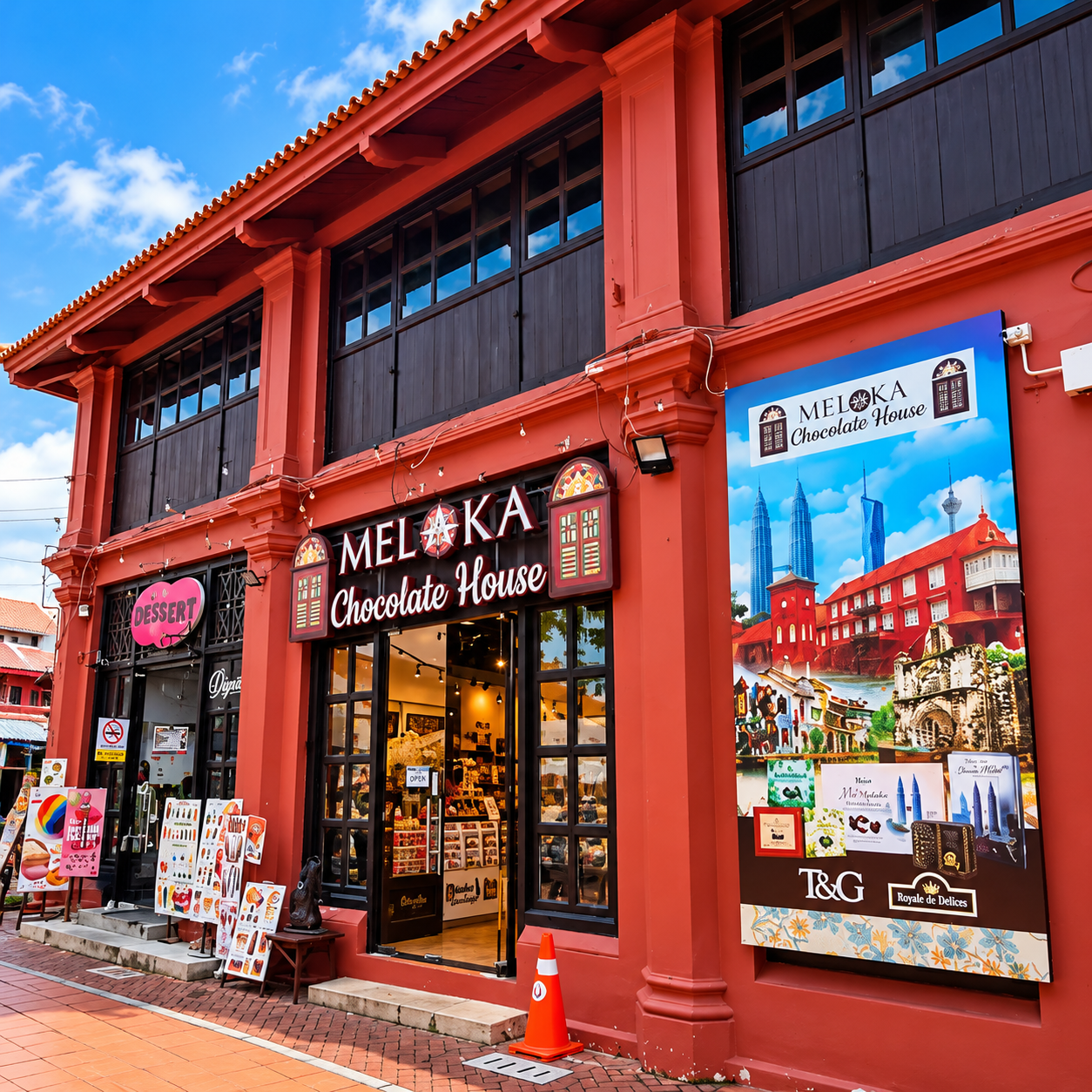 Melaka Chocolate House Exterior