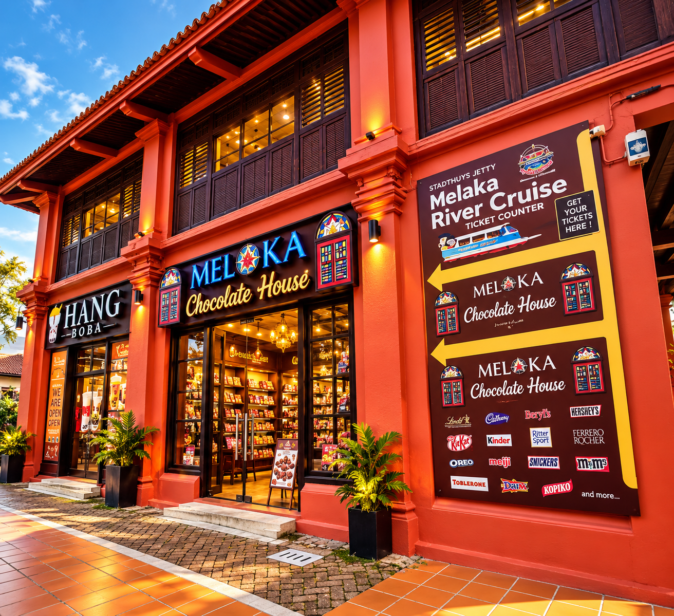 Melaka Chocolate House Exterior