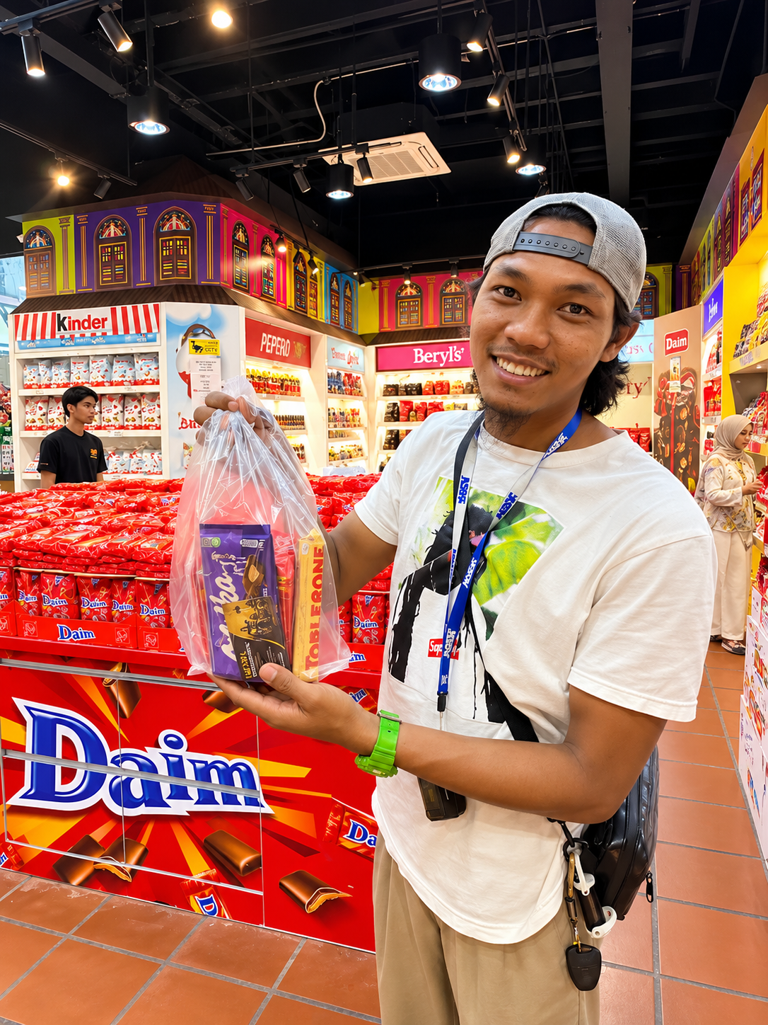 Visitors enjoying Melaka Chocolate House